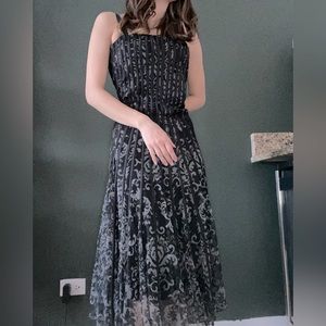 Stunning vintage gothic grunge long gown